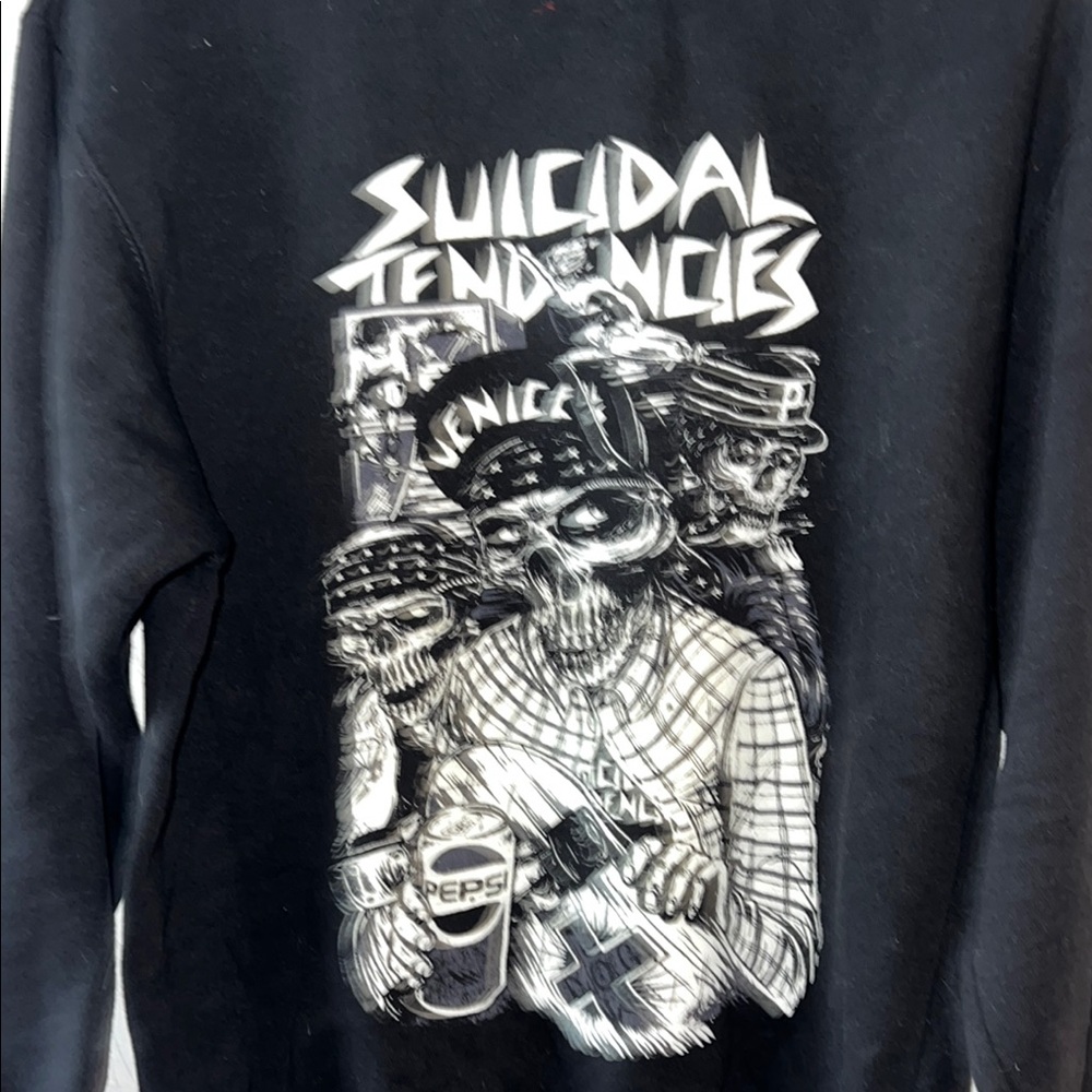 Black Graphic Jacket - image 5